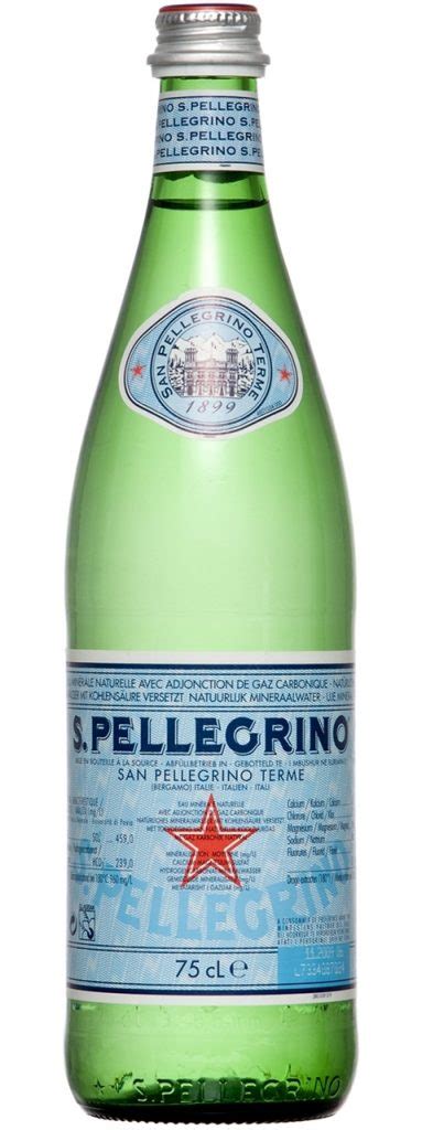 San Pellegrino Sparkling Water 750ml Glass MKG Foods