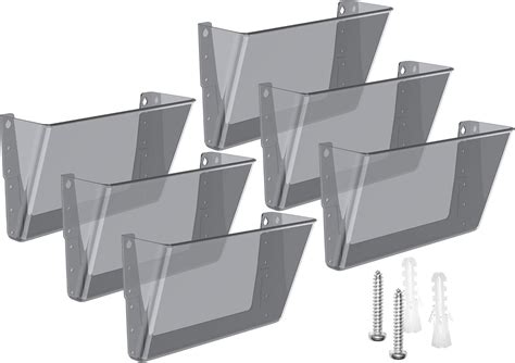 Maxgear Organizador De Archivos De Acr Lico Para Pared Bolsillos