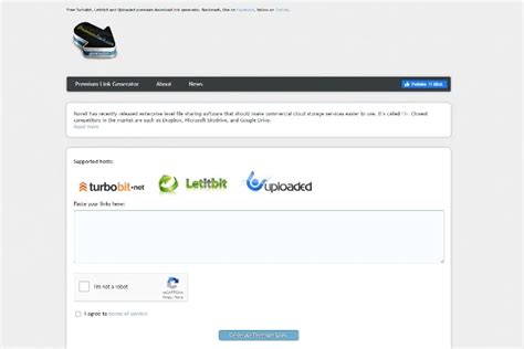 Free Uploaded Premium Link Generator No Limit