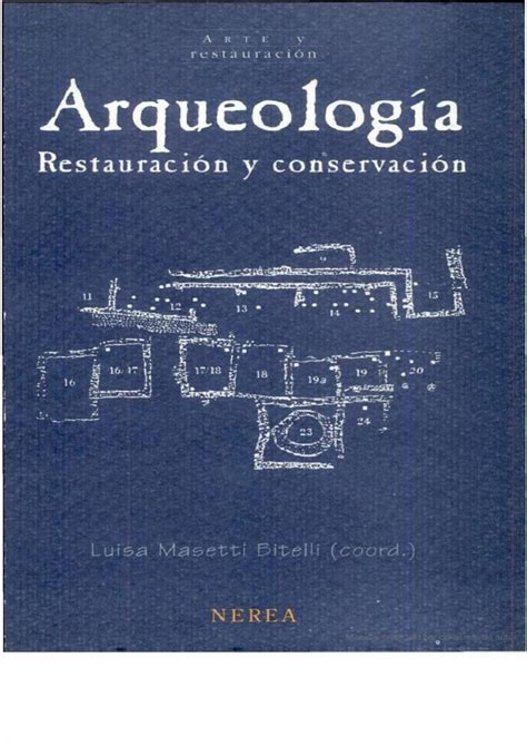 PDF Arqueología restauración y conservacion DOKUMEN TIPS