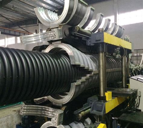 Hdpe Double Wall Corrugated Pipe Machine China Double Wall Corrugated