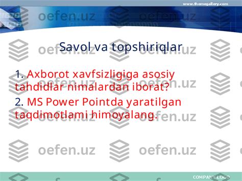 Axborotlarni Himoyalashning Texnik Va Dasturiy Qismlari Va Usullari