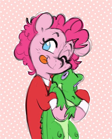 Safe Artist Chub Wub Gummy Pinkie Pie Alligator Earth