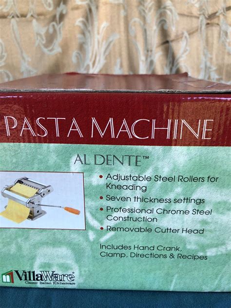 Villaware V Al Dente Hand Crank Pasta Maker Machine For Sale Online