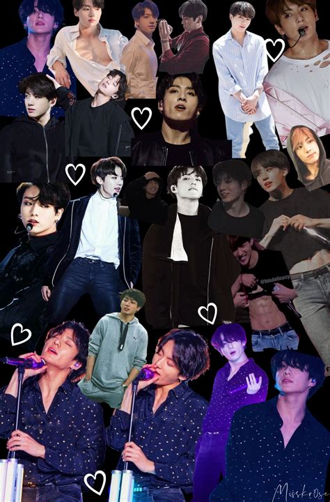 BTS Jungkook Collage Wallpaper | Bts jungkook, Jungkook aesthetic ...