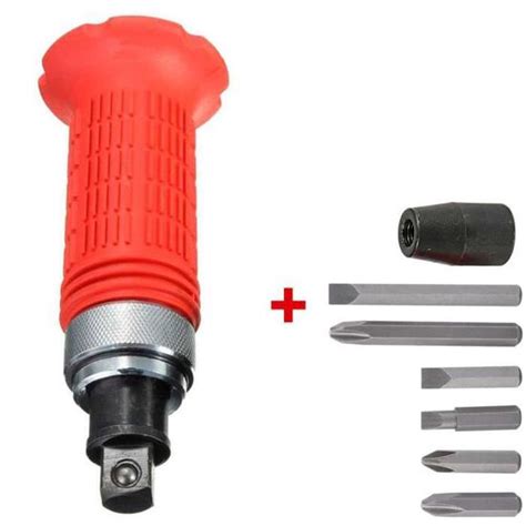 Ociodual Tournevis A Frapper Avec Embouts Et Boite Rangement Screw