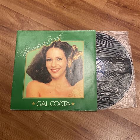 Lp Gal Costa Aquarela do Brasil Ary Barroso Item de Música Gal