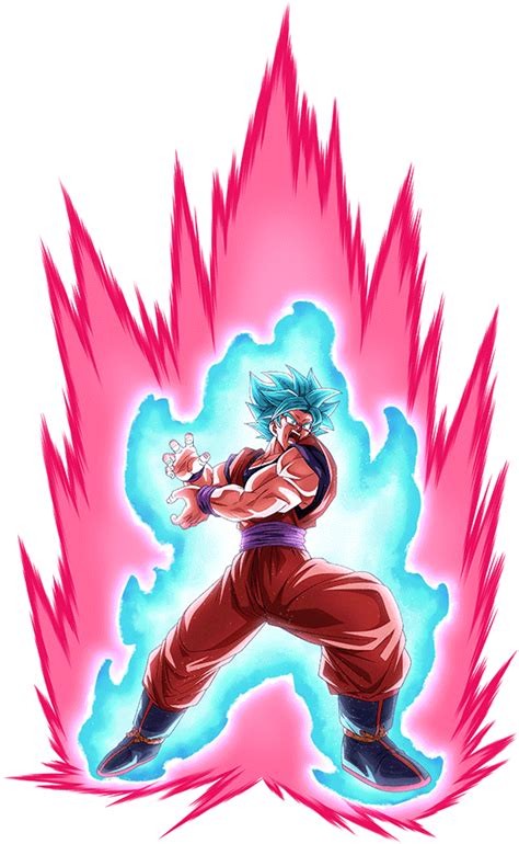 Goku Ssgss Kaioken Render 11 Dokkan Battle By Maxiuchiha22 On Deviantart