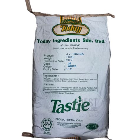 Today Tastie Panko 10kg Halal Japanese Bread Crumbs Shopee Malaysia