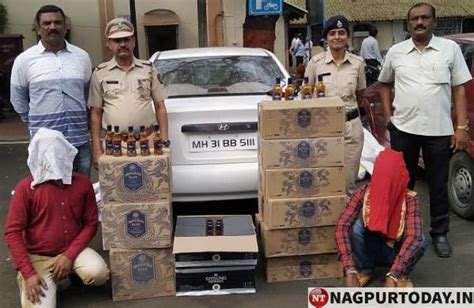 Excise Deptt Seizes Vehicle Smuggling Illicit Liquor Two Arrested