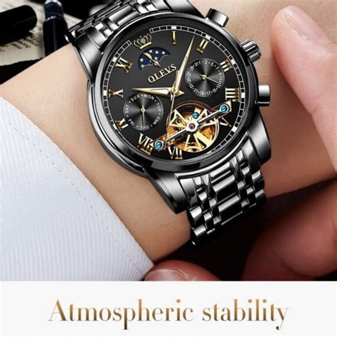 Olevs High Quality Movement Automatic Mechanical Sports Watch Olevs