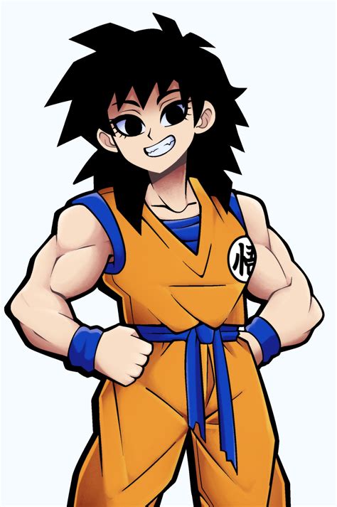 Son Goku And Gine Dragon Ball And 2 More Drawn By Kermittend Danbooru