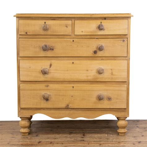 Victorian Antique Pine Chest Of Drawers M Penderyn Antiques