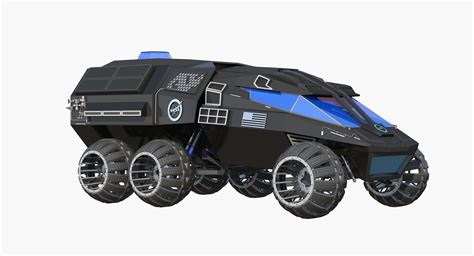 Nasa Futuristic Mars Rover 3D Model TurboSquid 1254094