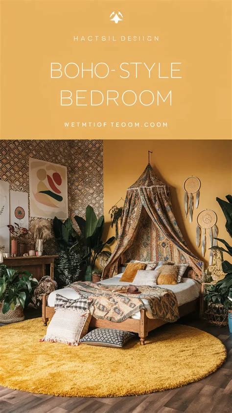 20 Yellow Boho Bedroom Ideas To Create A Vibrant And Relaxing Space