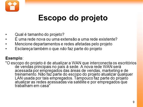 Exemplo De Escopo De Projeto Pronto Braincp