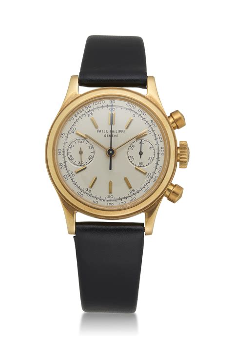 Patek Philippe Gold Chronograph Ref 1463 Movement No 869212 Case