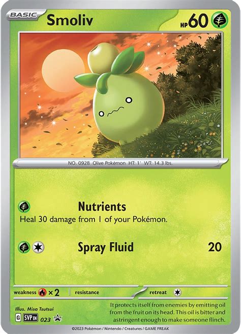 Pokémon Card Database Sv Promos 23 Smoliv