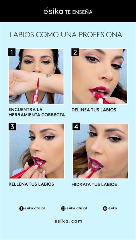 5 pasos fáciles para maquillar los labios como una profesional Ésika