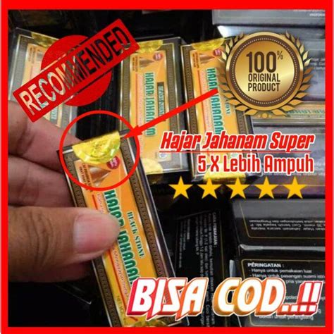 Obat Kuat Herbal Hajar Jahanam Mesir Black Stone Super Premium Asli