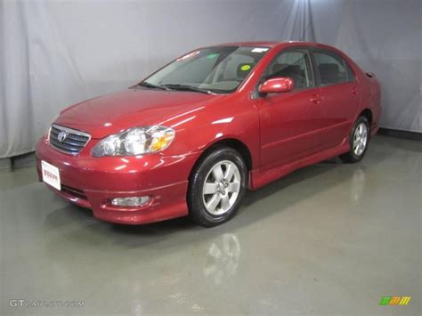 2007 Impulse Red Pearl Toyota Corolla S 47350860 Photo 2 GTCarLot