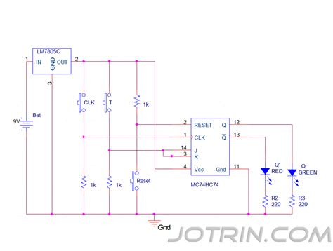 74hc74 Dual D Flip Flop Datasheet Pinout And Circuit Diagram