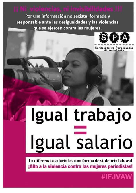 Alto A La Violencia Laboral Y Profesional Contra Las Mujeres Periodistas