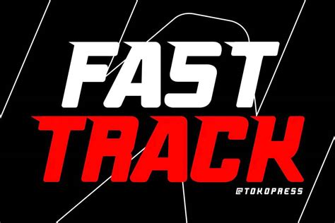 Fast Track Font Dfonts