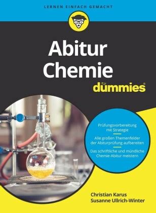 Abitur Chemie für Dummies von Christian Karus und Susanne Ullrich