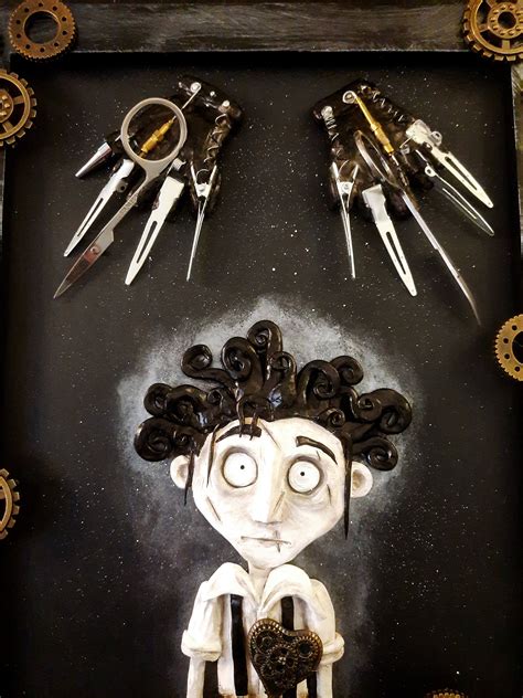 Edward Scissorhands Sculpture Etsy