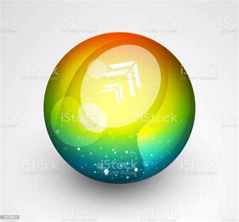 Vector Glossy Shiny Sphere Stock Illustration Download Image Now