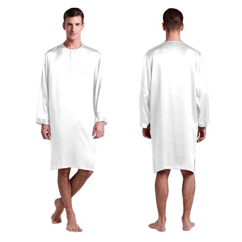 22 Momme Mens Silk Nightshirt