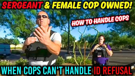 Four Cops Getting Owned Epic Id Refusal Youtube