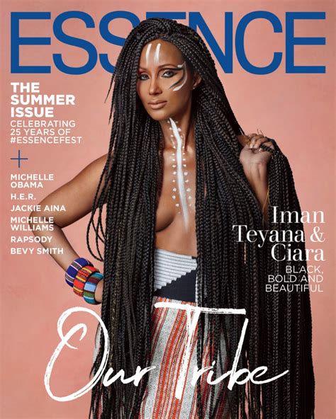 Iman Essence Magazine 2019 Cover Fashion Editorial