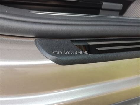 Стиль, внешняя Накладка на порог двери для VW Tiguan mk2, автомобильные ...
