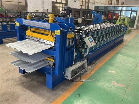 Automatic Galvanized Roof Tiles Making Machines Roof Sheet Roll Forming