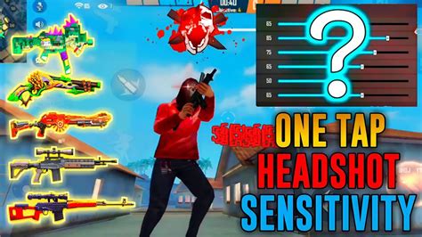 Free Fire Headshot Setting 2023😈🎯 Best Sensitivity Settings ⚙️one