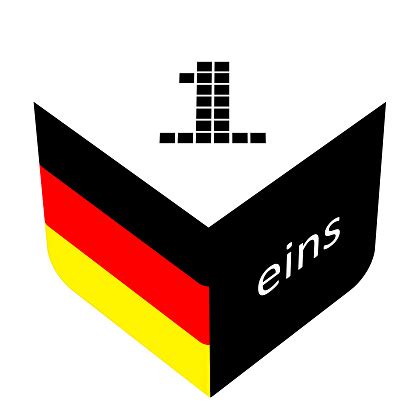 Number Symbols 09 In German Stock Illustration - Download Image Now ...