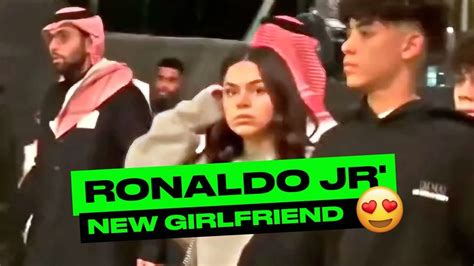 CRISTIANO RONALDO JR' NEW GIRLFRIEND - Who is SHE? - YouTube