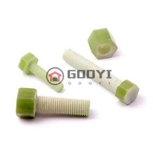 Corrosion Resistance Frp Epoxy Fiberglass Plastic Threaded Rod Screw