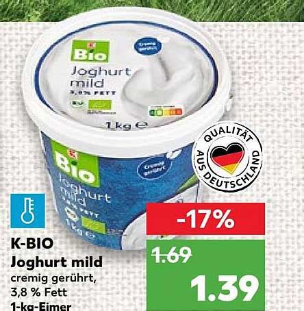 K Bio Joghurt Mild Angebot Bei Kaufland 1Prospekte De