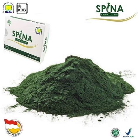 Jual Spina Nasa Kapsul Spirulina Untuk Kulit Sehat Shopee Indonesia