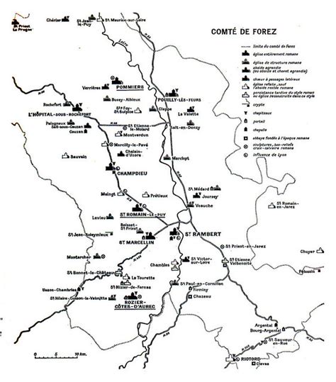 Doc Map Of The Comte De Forez A Photo On Flickriver