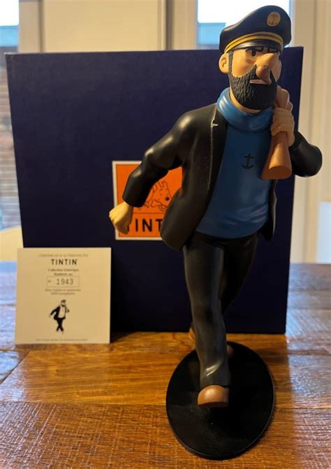 Tintin Statuette Moulinsart 45935 Haddock Sac Baluchon Les 7