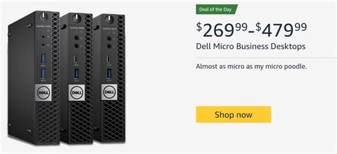 Dell Optiplex 5070 Micro PC - Daily Deal - Woot