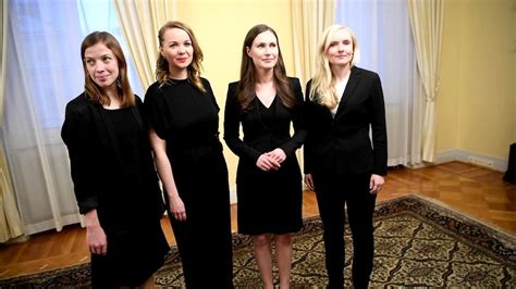 In Pictures Finlands New Female Powered Cabinet Meets For The First Time