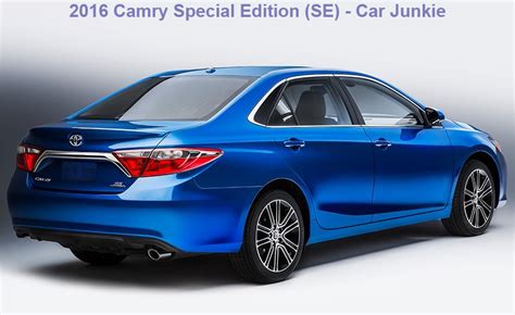 Toyota Camry Special Edition Price Camry Se Car Junkie