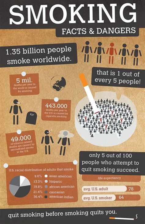 Smoking Facts And Dangers Visit Our New Infographic Gallery At