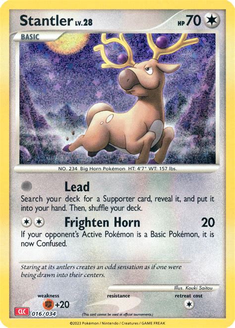 Stantler Wert Bild K Nstler Seltenheit Pokemonkarte De