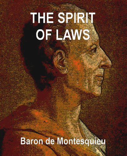 Montesquieu Spirit Of The Laws